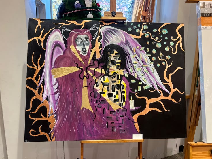 Custom Mixed Media Commission
